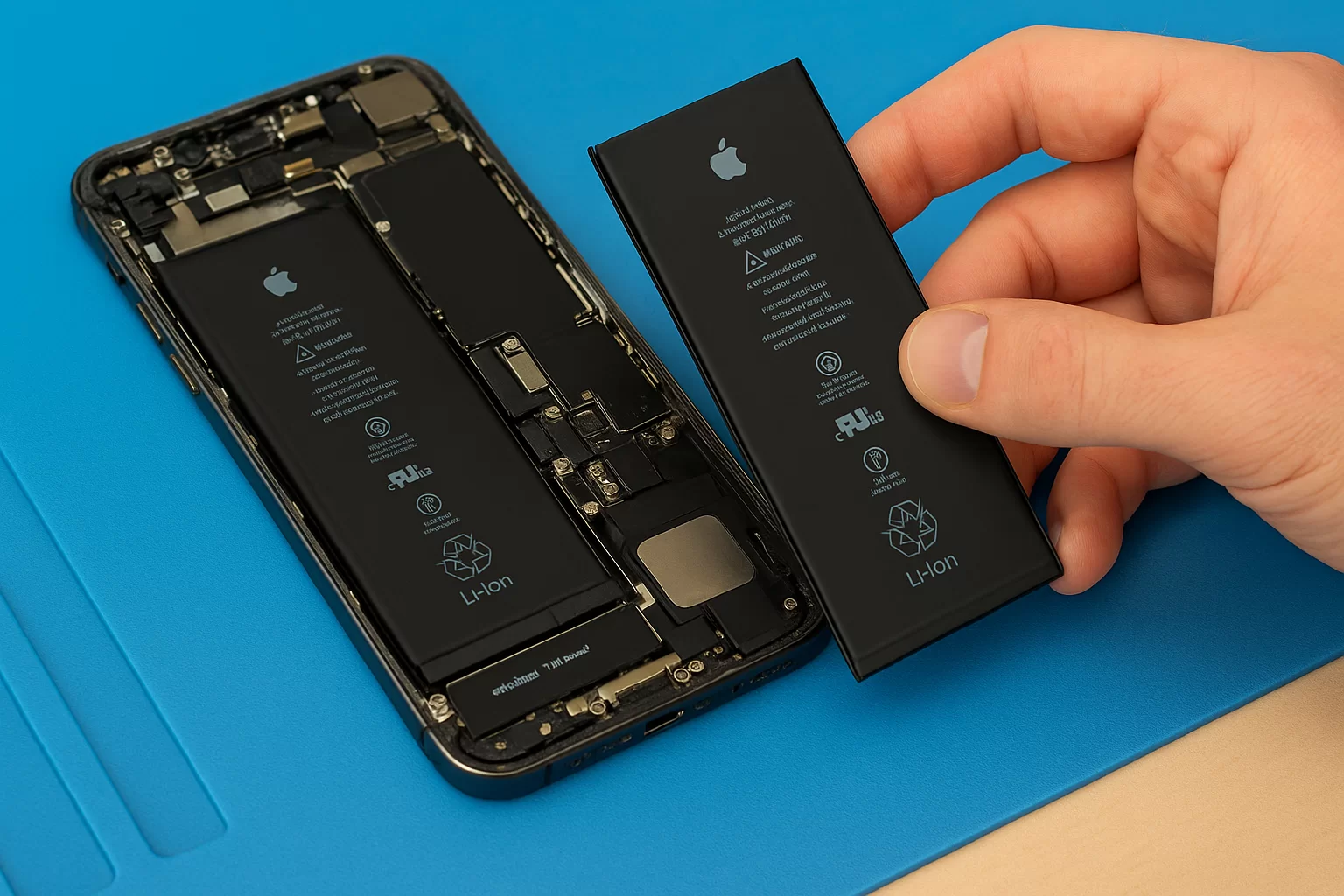 iPhone-ok akkumulátor cseréje